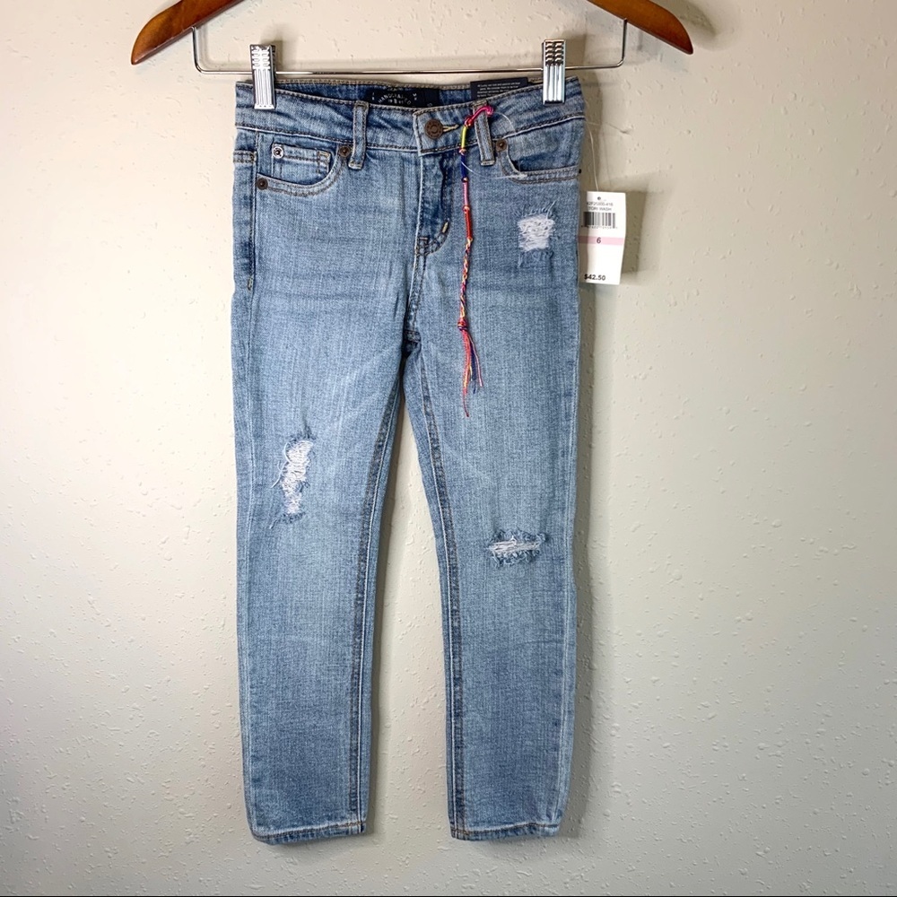 Lucky Brand Distressed Skinny Jeans/Sz:4/5/NWT